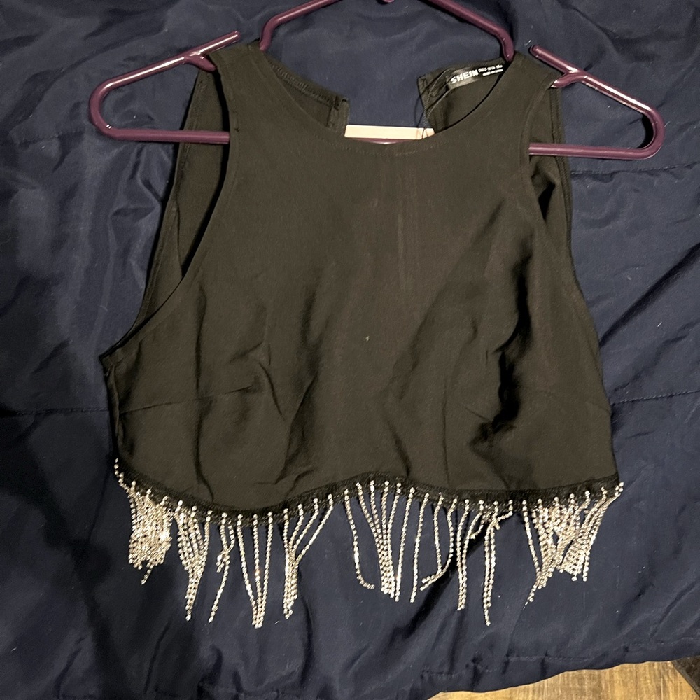 Black fancy cowgirl attire